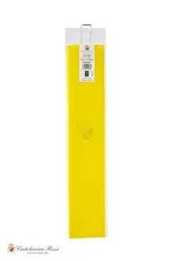 Seidenpapier, zitronengelb, im Bogen 50 x 76 cm, 21 g, 6 Bogen/Packung, CRF6068
